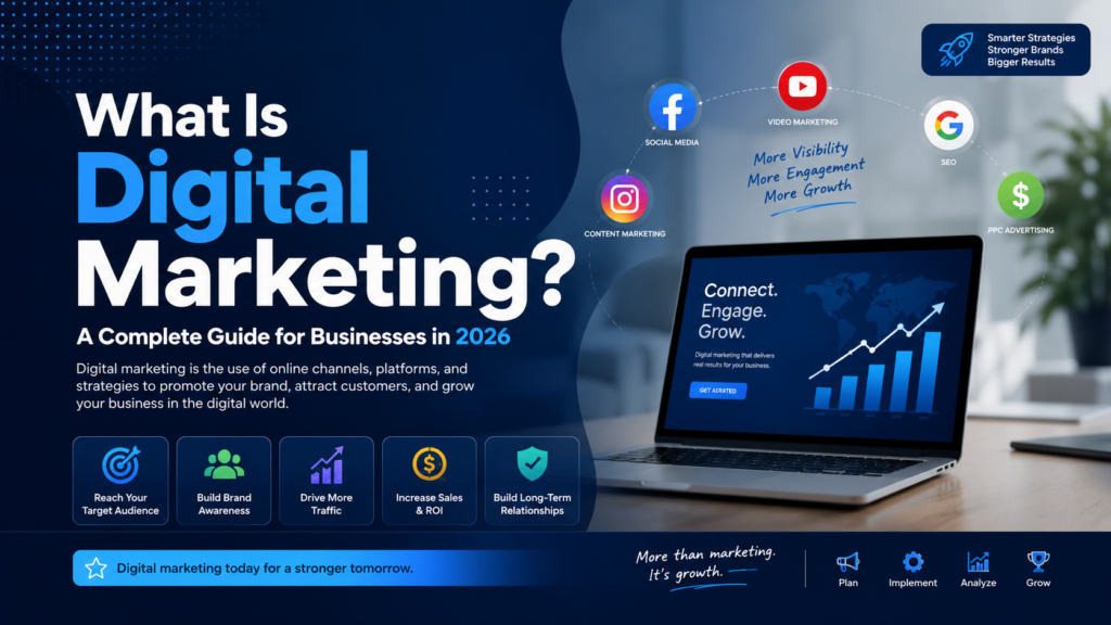 What Is Digital Marketing? A Complete Guide for Businesses in 2026
